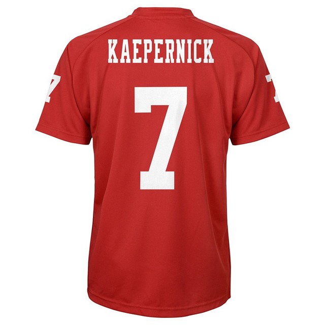 kaepernick niners jersey