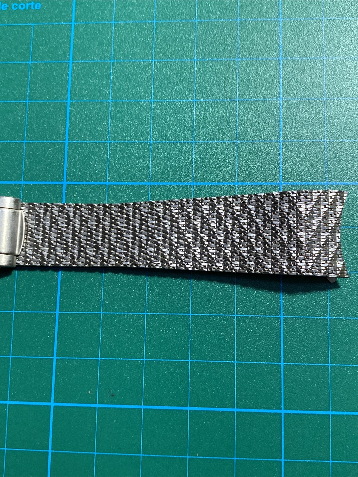 Stelux NOS Mesh Stainless Steel Bracelet eBay