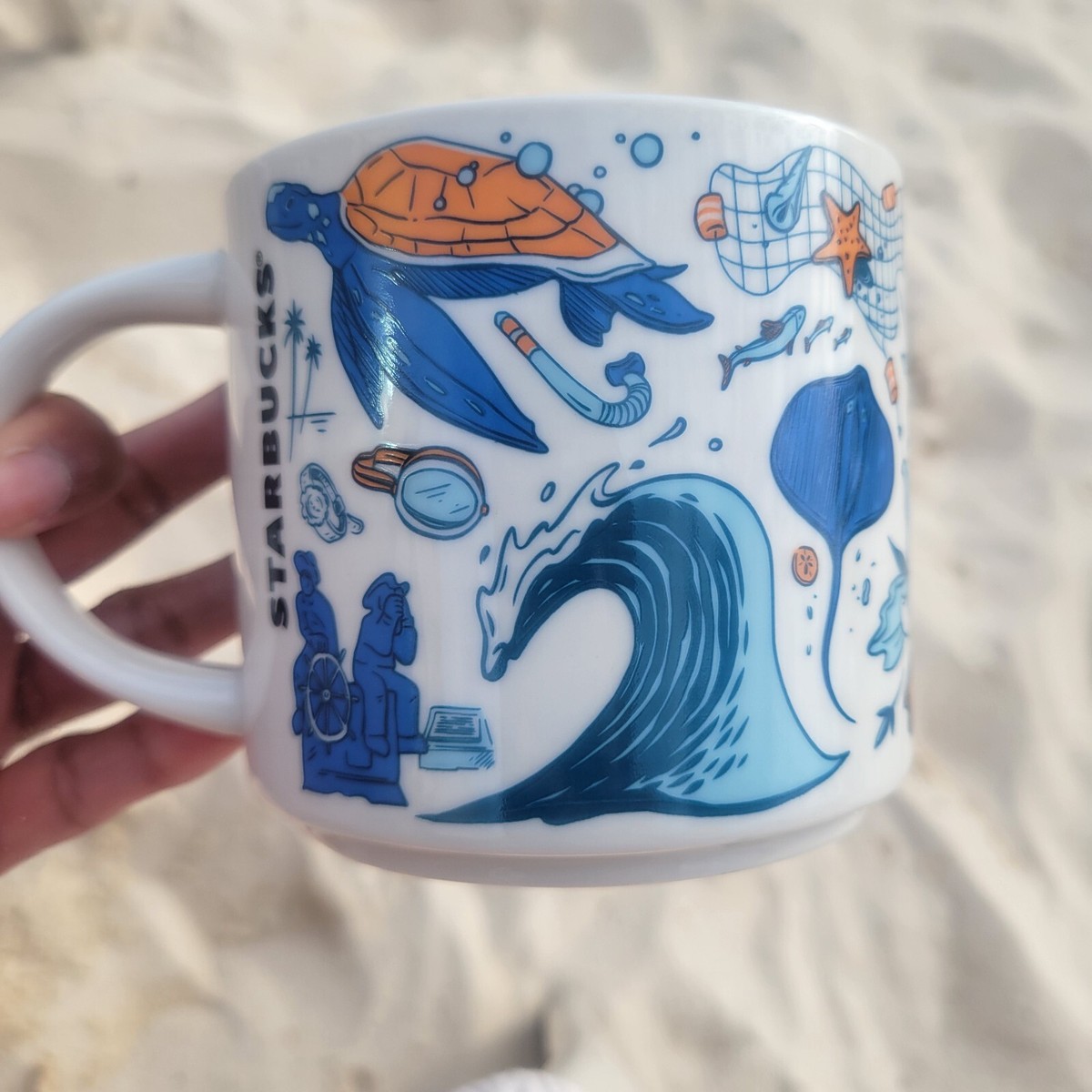 Starbucks Cayman Islands Mug Been There Series NEW in Box 14 oz