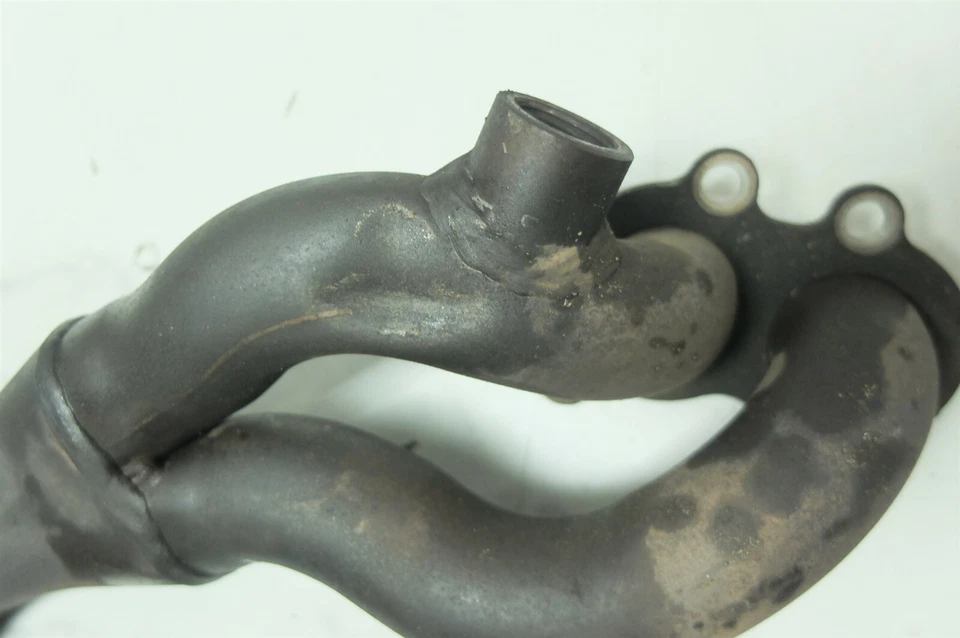 08 Buell 1125 R 1125R rear back muffler pipe exhaust headers - Image 2 of 4