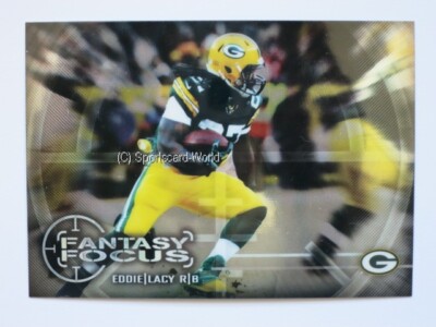 EDDIE LACY - 2014 Topps Chrome Fantasy Focus INSERT #FF-EL - GREEN BAY PACKERS