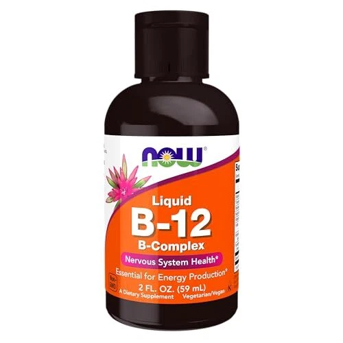 Líquido complejo de vitamina B-12 NOW FOODS 2 fl oz Foto 4 de 4