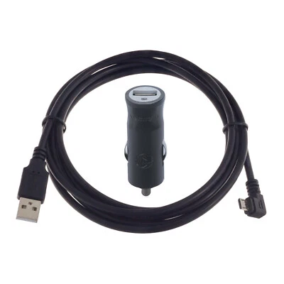 Original TomTom USB-Autoladegerät + Micro USB Ladekabel für Start 40 42 50 52 62