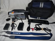 Sony CCD-TRV68 HI8 8mm Video8 camera Camcorder VCR Player Video Transfer