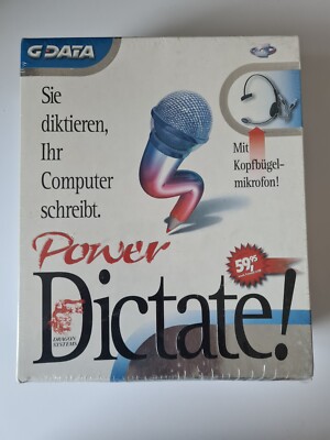 Power Dictate! (PC) G Data NEU & OVP