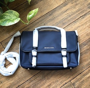 leila flap messenger nylon crossbody