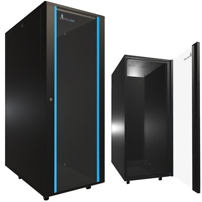 Extralink Netzwerkschrank Serverschrank Stehend 37HE  600x1000 Schwarz