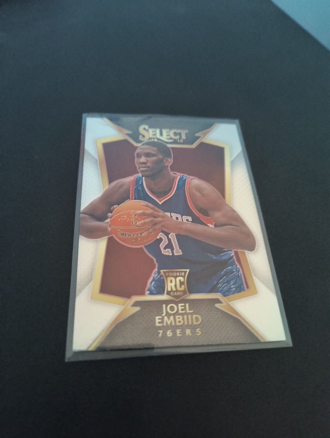 Joel Embiid 2014 Select Rookie #90 76ERS RC CONCOURSE BASKETBALL CARD 
