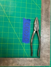 Vintage 8" Servess Drop Forged Lineman Pliers Side Cutters - Made in USA