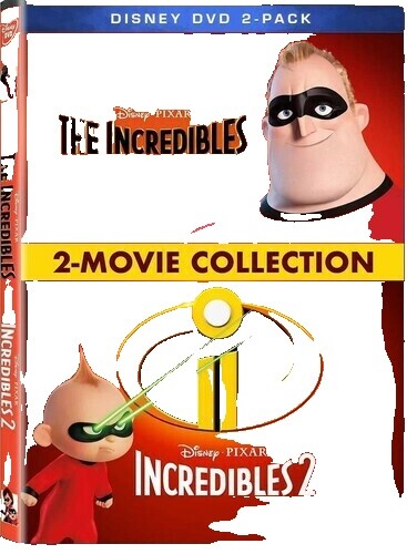 Incredibles 2 (Blu Ray, DVD, 2018) | eBay