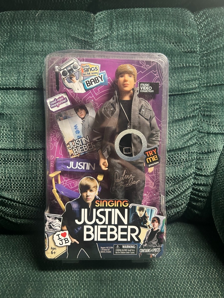 2010 Singing Justin Bieber Doll 