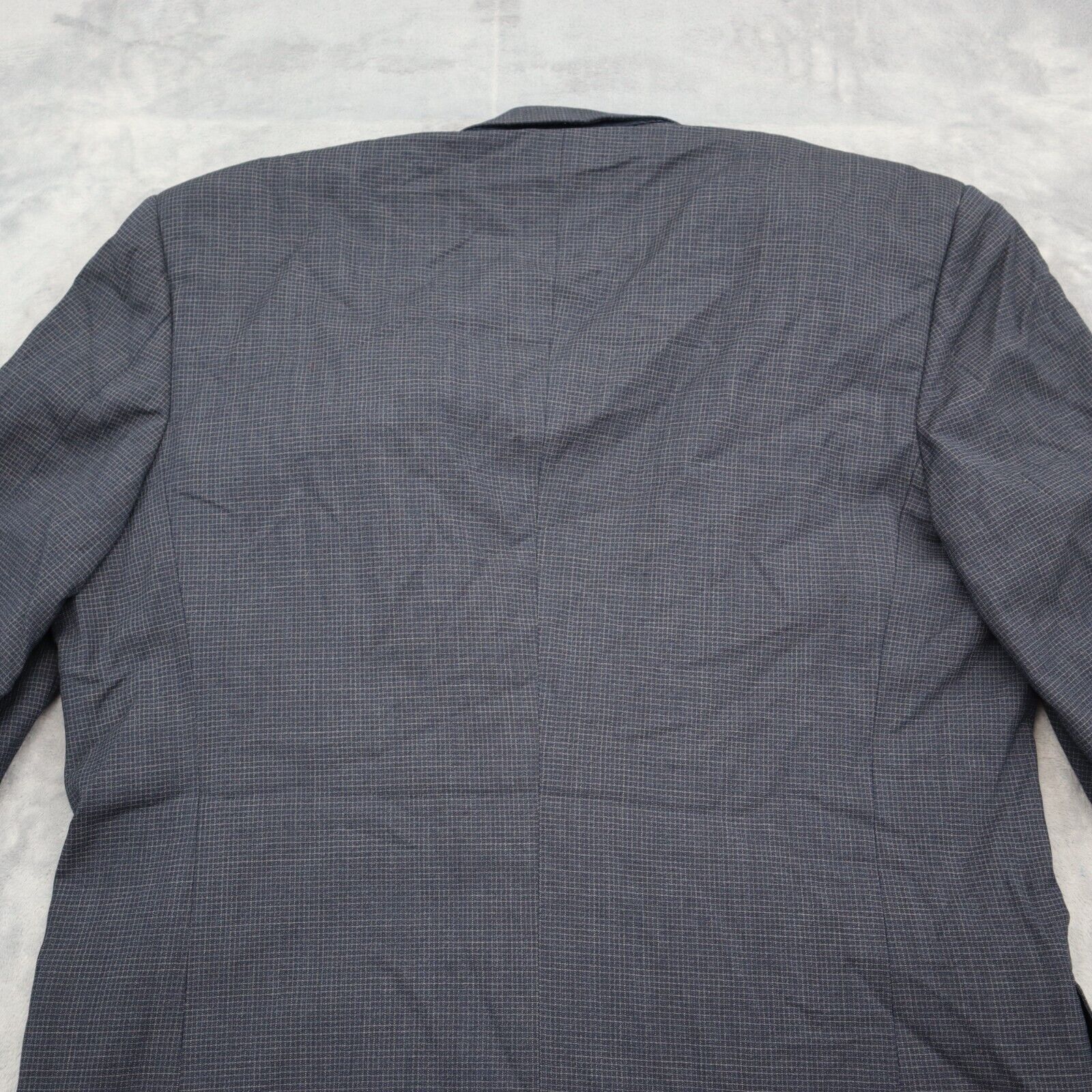 Givenchy Suit Mens Gray Plaid Notch Lapel Single … - image 15