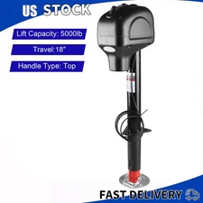 Electric Trailer Jack 5000lbs  Power Tongue Jack for RV Trailer & Camper