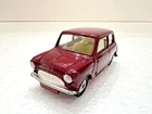 Vintage Corgi MORRIS MINI-MINOR Maroon Car