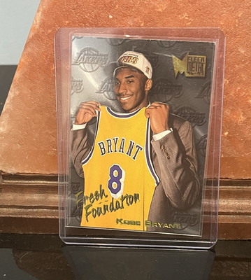 Fleer Metal 1996-97 Kobe Bryant Lakers Fresh Foundation Insert #137