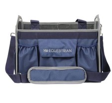 HY EQUESTRIAN ACCESSORIES GROOMING BAG NAVY/GREY