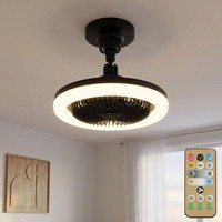Deckenventilator Deckenleuchte LüFter Dimmer Schwenkbar Fernbedienung Cct Led