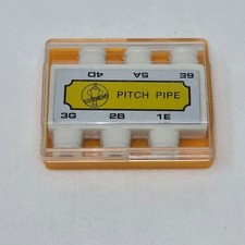 SIX-TONE GUITAR PITCH PIPE TUNER PLASTIC W/BOX COMPACT