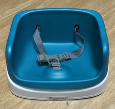 Ingenuity SmartClean Toddler Booster Seat Aqua Color Padded Seat Insert Harness
