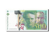 [#204945] Banknote, France, 500 Francs, 500 F 1994-2000   Pierre et Marie Curie 