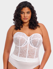 NWT Goddess Lace Bridal Longline Bustier Bra