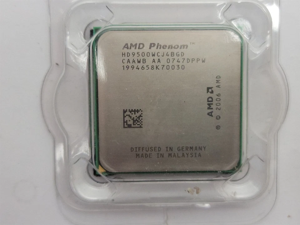 AMD Phenom X4 9500 2.2GHz Quad-Core HD9500WCJ4BGD w/ Cooling Fan New OS - Image 3 of 4
