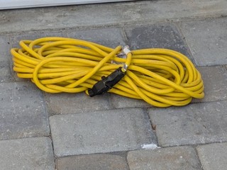 50ft 12/3 Gauge Indoor Or Outdoor Extension Cord Husky Brand