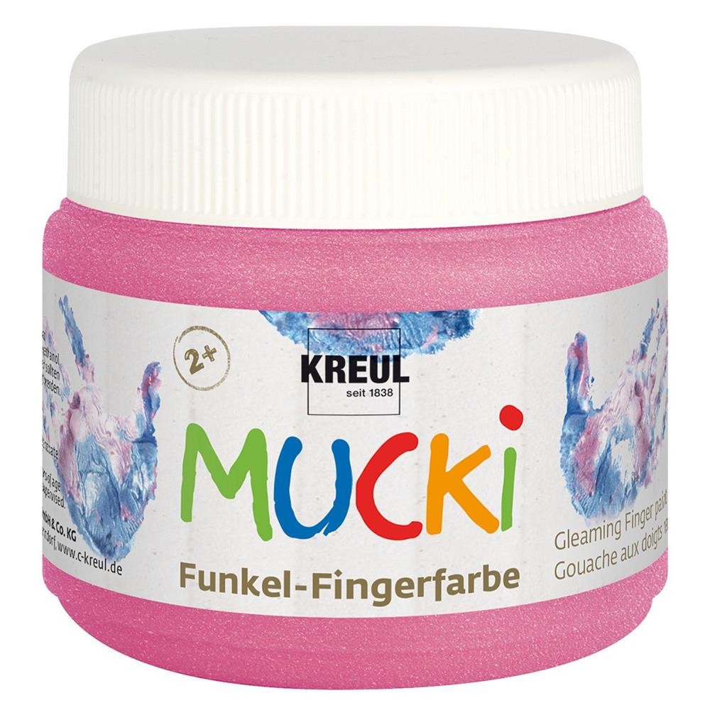 Kreul Mucki 23120 - Funkel Fingerfarbe Feenstaub 150 мл при температуре 30C в домашнем баре NEU 2290₽