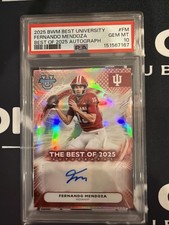 2025 Bowman Best Fernando Mendoza PSA 10 Auto Best of 2025 