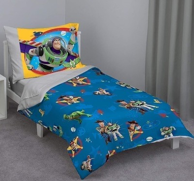 Disney Toy Story 4 - Play Time 4 Piece Toddler Bedding Set