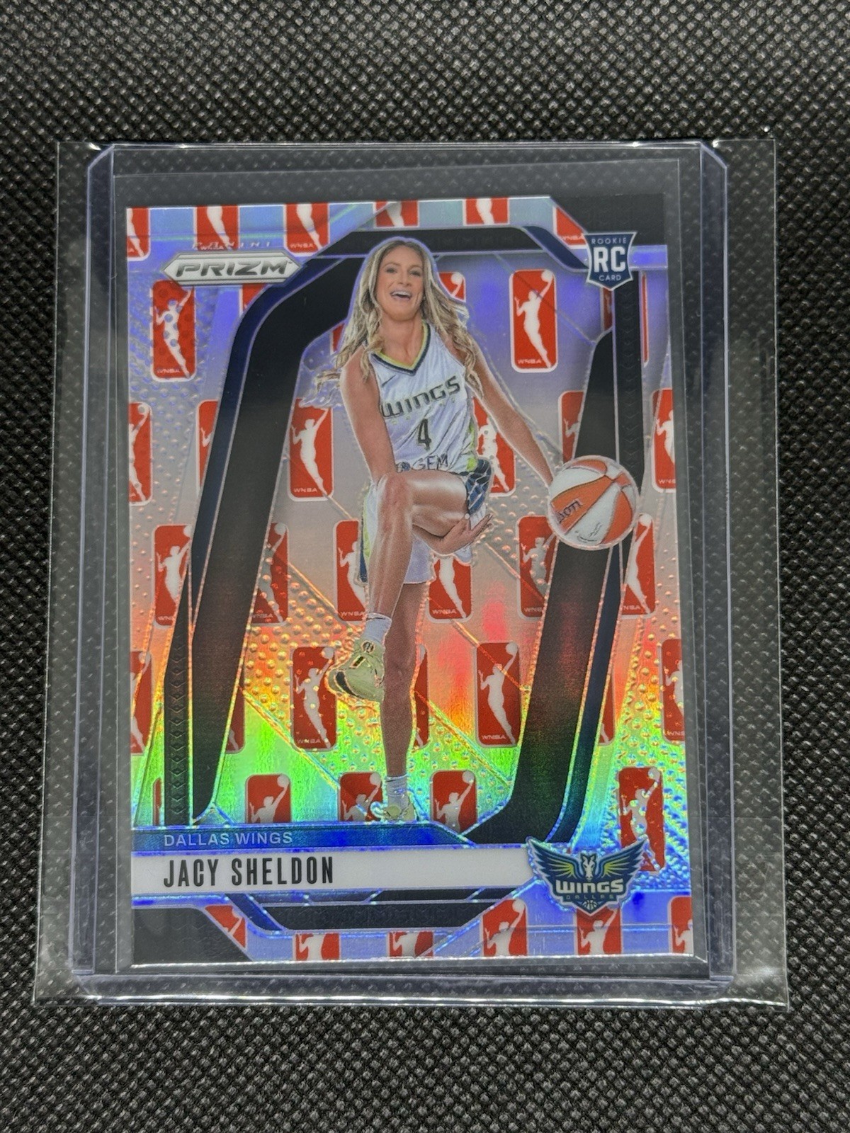 2024 Panini Prizm WNBA - Jacy Sheldon #141 WNBA Logo Prizm (RC)