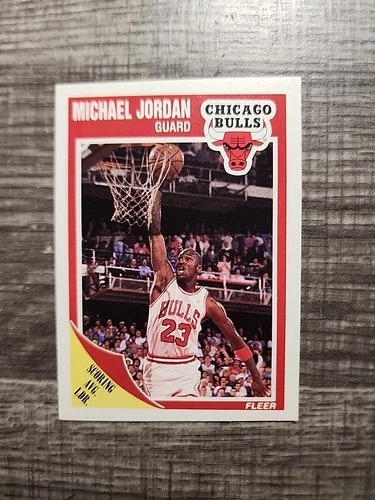 1989-90 Fleer - Michael Jordan L👀K 🔥.... EXC-NM+ PSA 8, 9+ ? CHICAGO BULLS