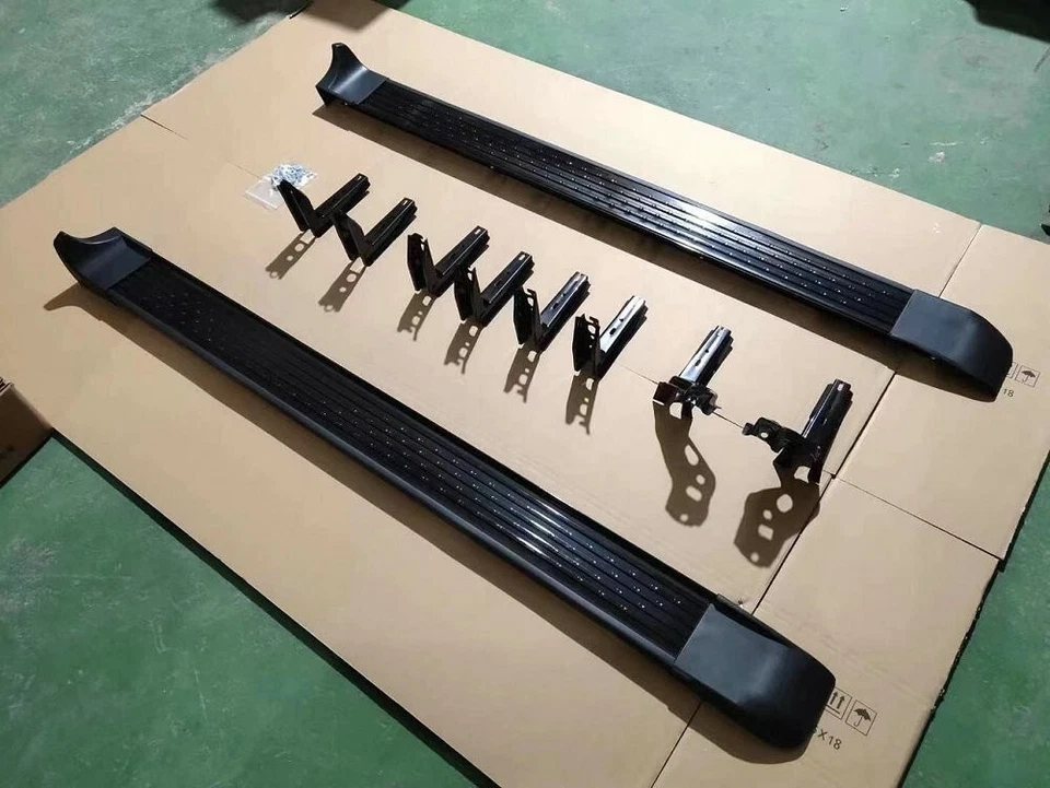 2 piezas estriberas laterales aptas para Land Cruiser J100 LC100 1998-2007 negras Foto 3 de 4