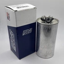 Mars Aluminum Motor Run Capacitor 70/5 MFD Round 440/370 VAC Dual Voltage 14255