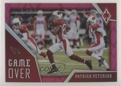 2020 Panini Phoenix Game Over Pink 137/199 Patrick Peterson #13 0ce4