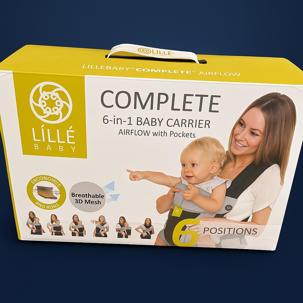 Lillebaby Complete 6-in-1 Airflow Baby Carrier with Pockets &ndash; Breathable | 0122