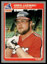 1985 Fleer #521 Greg Luzinski NRMT+
