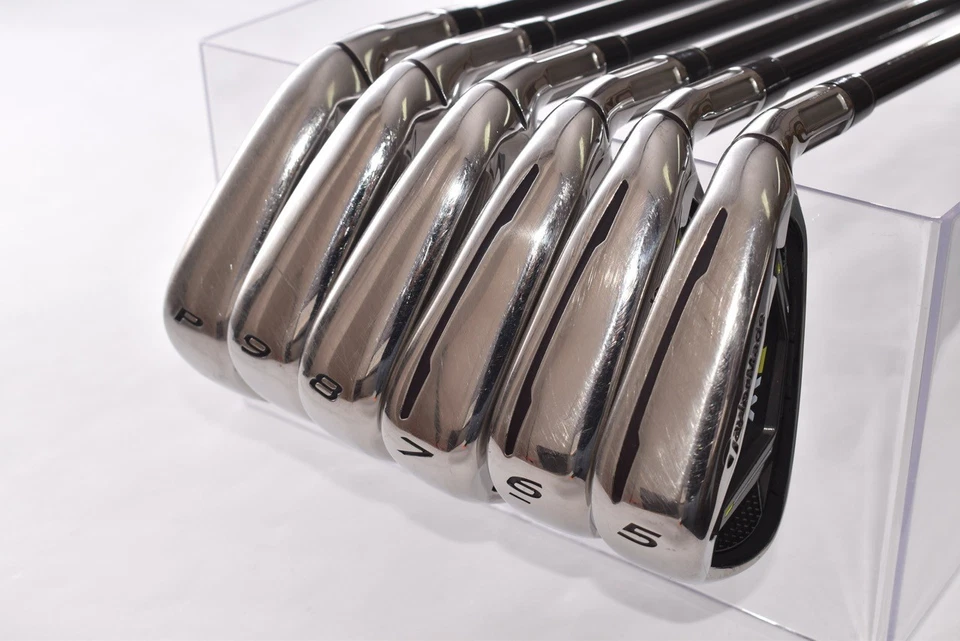 6pcs TaylorMade M2 Iron Set 5-6-7-8-9-PW Flex Regular TM7-217 RH Irons Japan - Image 2 of 4