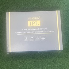 Fasbruy IPL Hair Removal Permanent Painless Laser Hair System Factory Sealed