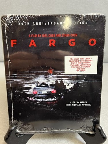 Fargo Shout Select Steelbook 4k Blu Ray Discs 20th Anniversary Edition 