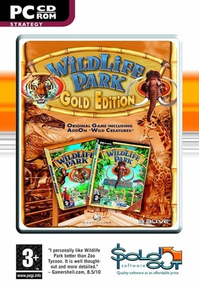 Wildlife Park Gold Edition Classic PC Game - Original plus Wild Creatures Add On