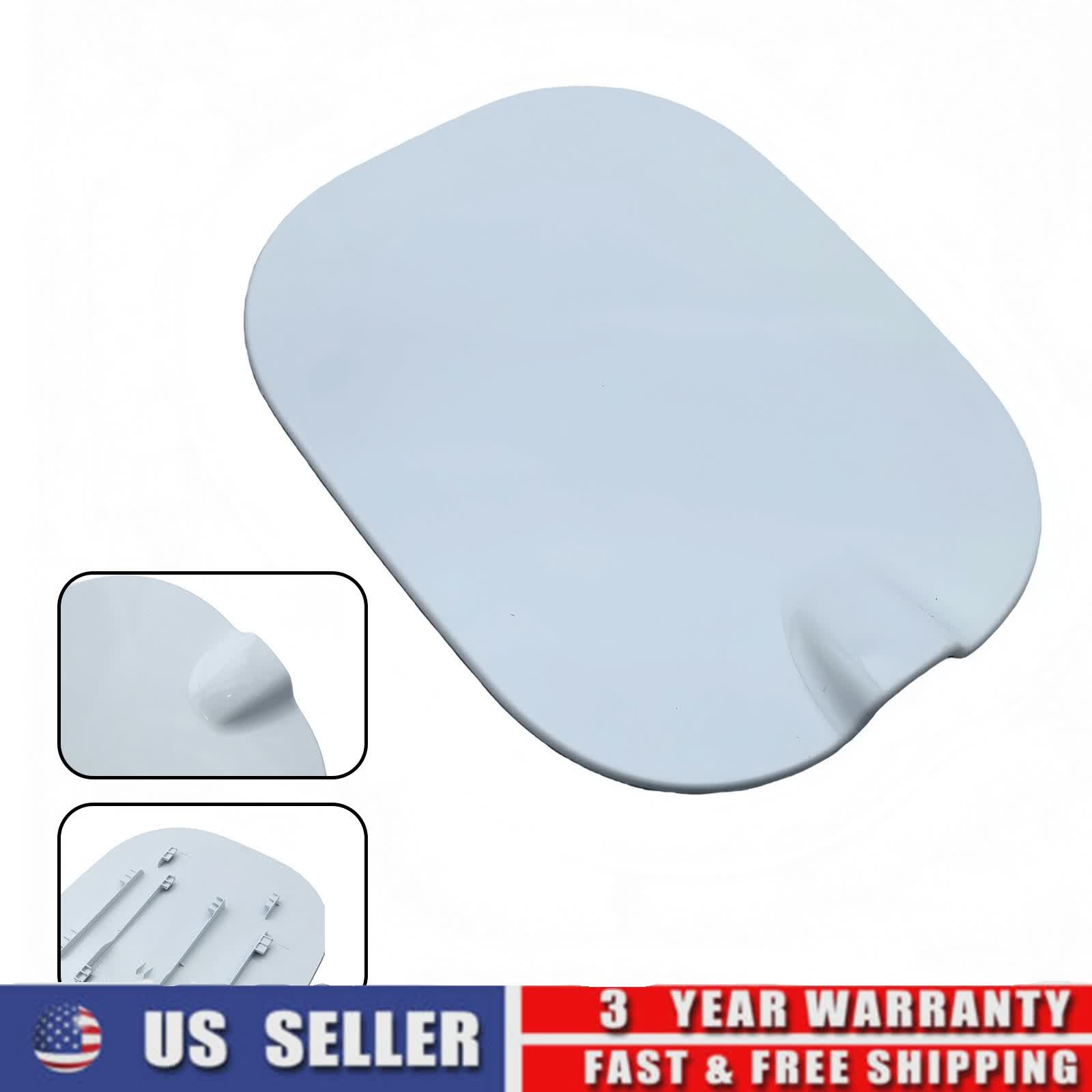 1*White Fuel Filler Door Cap For 19-25 Chevrolet Silverado 1500  6.6 FT Bed Only thumbnail 2