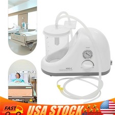 Portable Dental Phlegm Suction Unit Emergency Medical Vacuum Aspirator Machine