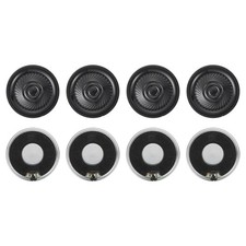 40mm Diameter 2 W 8 Ohm Metal Shell Round Internal Magnetic Speakers Pack of 8