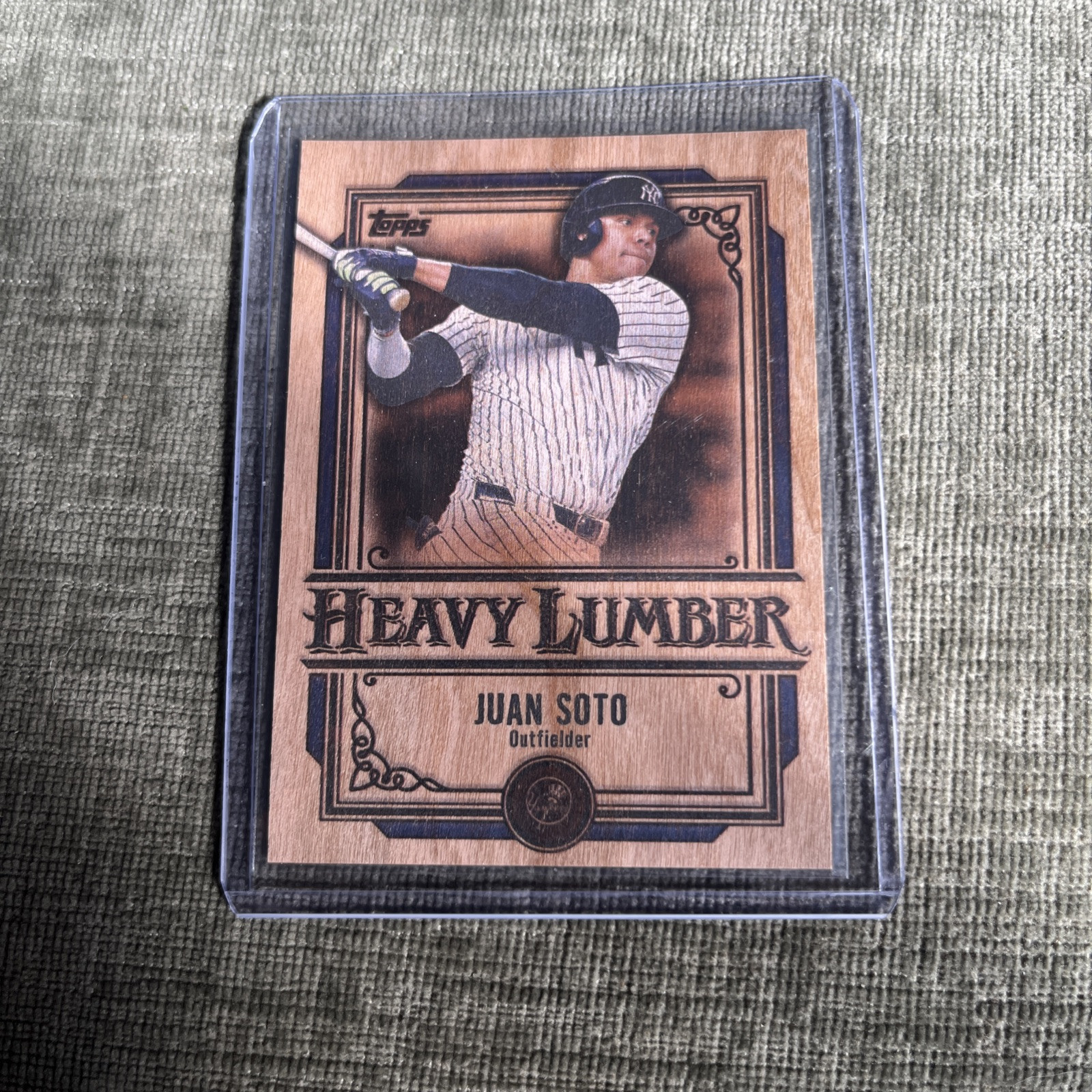 2025 Topps Series 1 Juan Soto Heavy Lumber #HL-1 SSP New York Yankees Mets