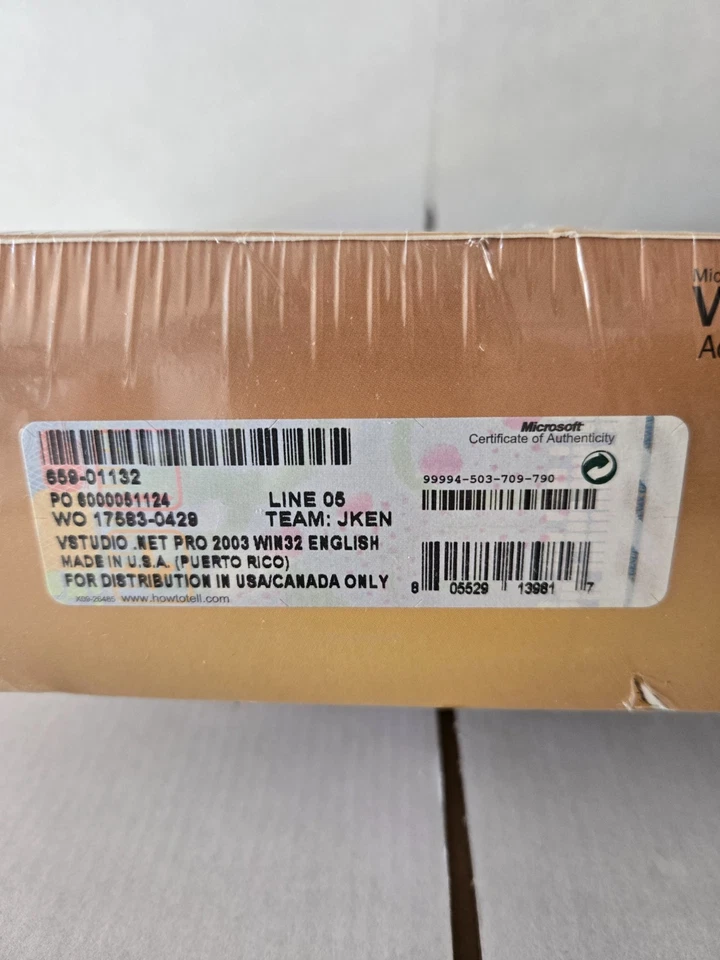 Microsoft Visual Studio .net Academic Version 2003 - Image 2 of 4