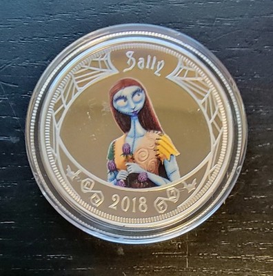The Nightmare Before Christmas Proof Coin - Sally 2018