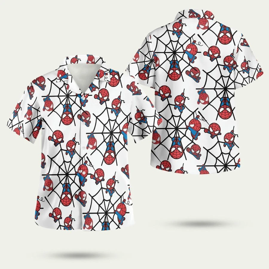 Spider Man Chibi Hawaiian Shirt
