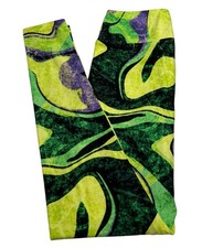 LuLaRoe Leggings OS One Size Halloween Tie Dye MARBLE Swirl St PADDY Tropical