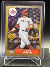 Joey Votto 2022 Topps Chrome 1987 Baseball #87BC-4 - Cincinnati Reds